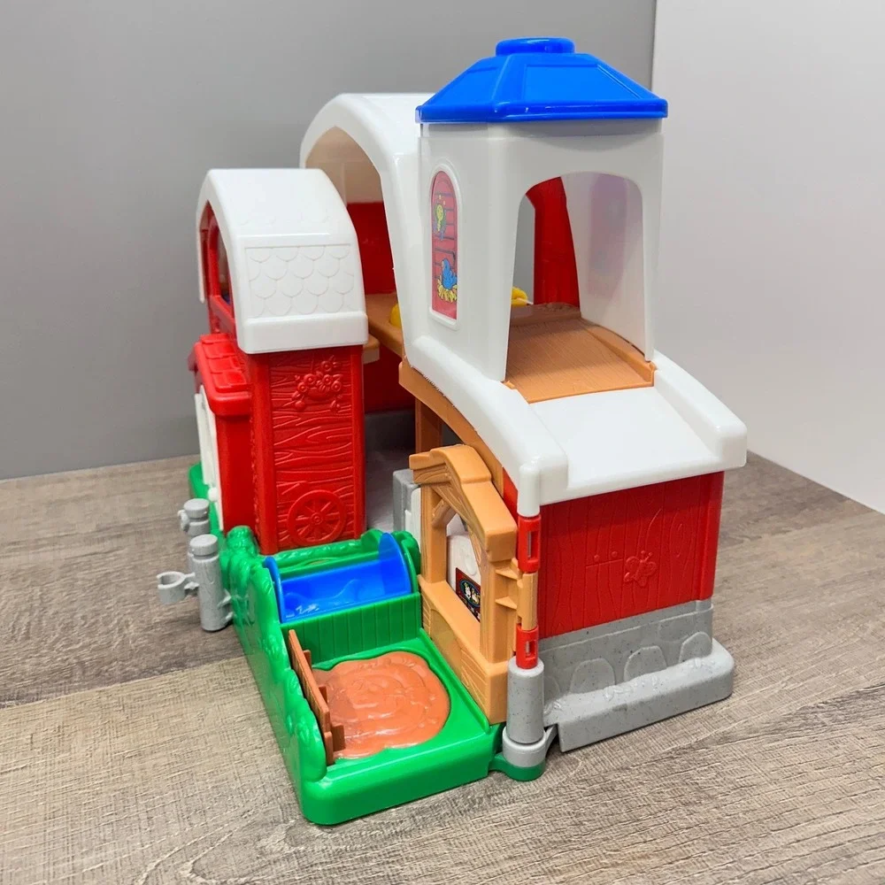 Fisher-Price Little People Animal Friends Farm Playset Figures Vehicles Lot Toy